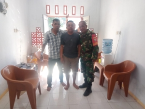 Hidup Rukun di Perantauan, Babinsa Ingatkan Pentingnya Saling Menghargai