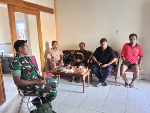 Babinsa Desa Belo Sukses Mediasi dan Redam Kesalahpahaman Antarwarga
