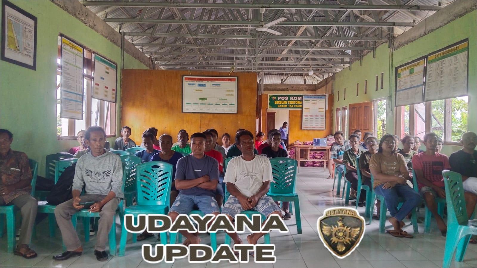 Serda Ariance Dida Dampingi Musrenbangdes di Desa Matawai Atu