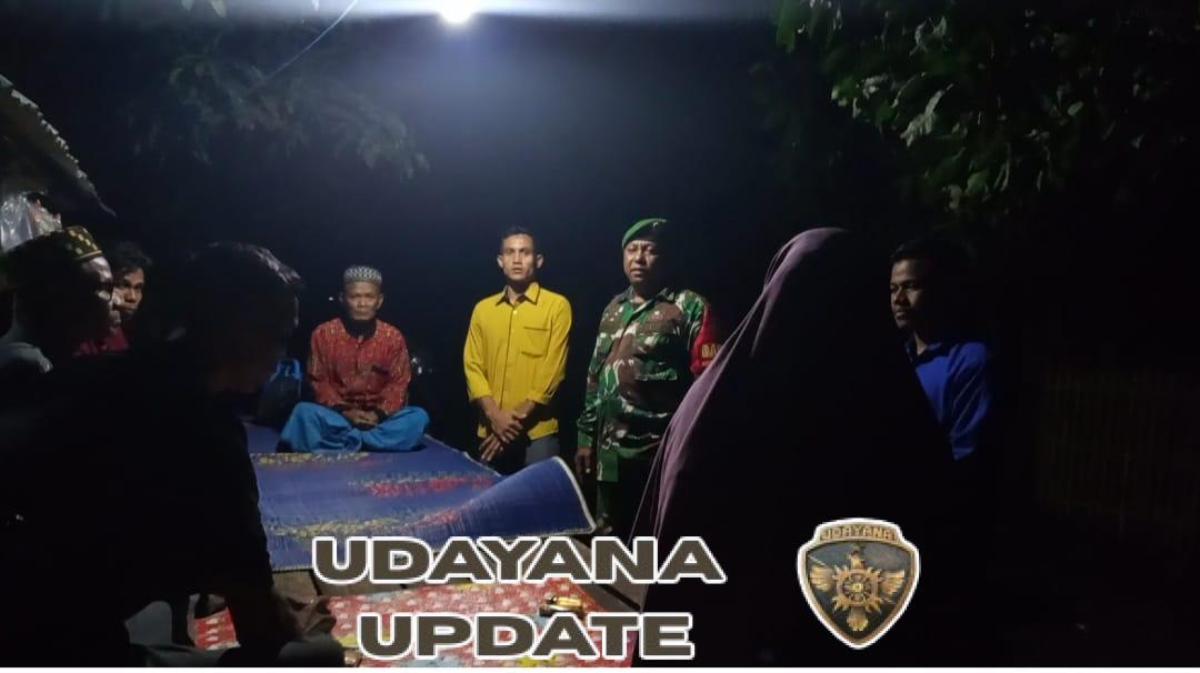 Patroli Ronda Malam, Babinsa Ajak Warga Jaga Kamtibmas