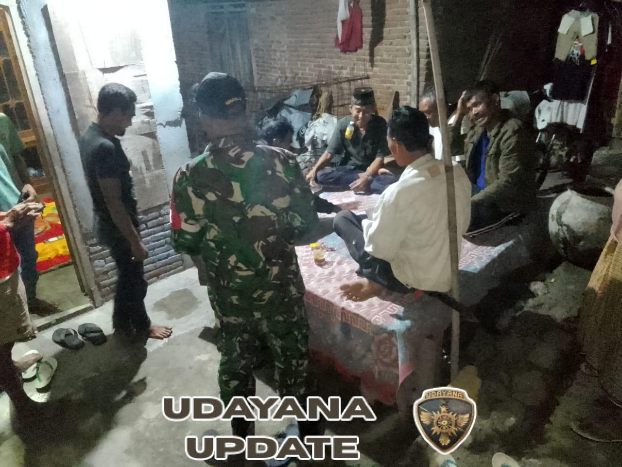 ‎Jaga Wilayah Aman, Babinsa Ajak Warga Aktif Tingkatkan Kewaspadaan