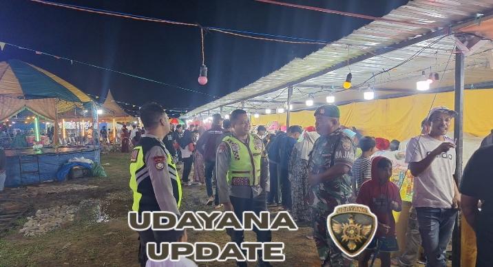 Babinsa Koramil 1628-03/Seteluk Aktif Laksanakan Patroli Malam Bersama Polsek Jaga Keamanan Wilayah