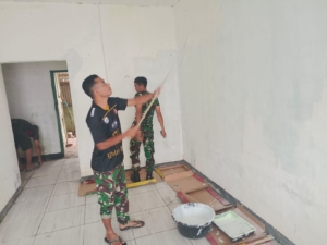 Provost Kodim 1628/KSB Tegakkan Disiplin dalam Operasi Gabungan di Depan Samsat