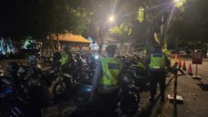 Polsek Denpasar Selatan Gelar Patroli KRYD, Yustisi dan Cooling System Cegah Gangguan Kamtibmas