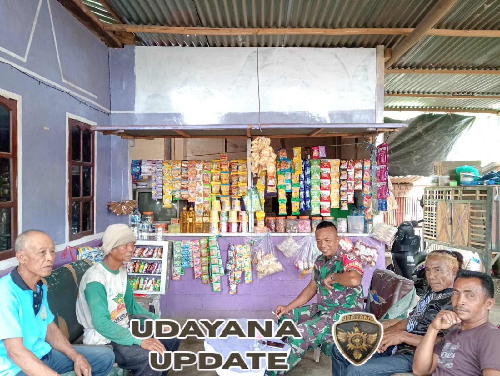 Babinsa Desa Tambak Sari Himbau Warga Jaga Kamtibmas Melalui Komsos