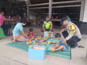 Wujud Kepedulian Babinsa, Pantau Tumbuh Kembang Balita Lewat Posyandu Rutin