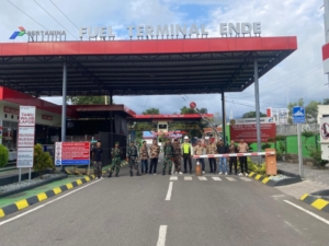 Kodim 1602/Ende Gandeng Ormas Gelar Patroli Bersama di Titik Vital Kabupaten Ende