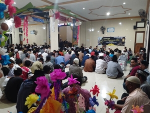 Babinsa Sekongkang Bawah Ajak Warga Teladani Akhlak Nabi Muhammad SAW dalam Peringatan Maulid