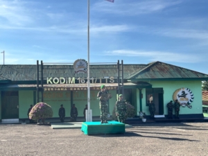 Kasdim 1621/TTS, Bacakan Amanat Pangdam IX Udayana Pada Saat Upacara 17-an