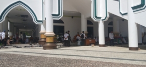 Babinsa Koramil Taliwang Amankan Tabligh Akbar Peringatan Maulid Nabi Muhammad SAW