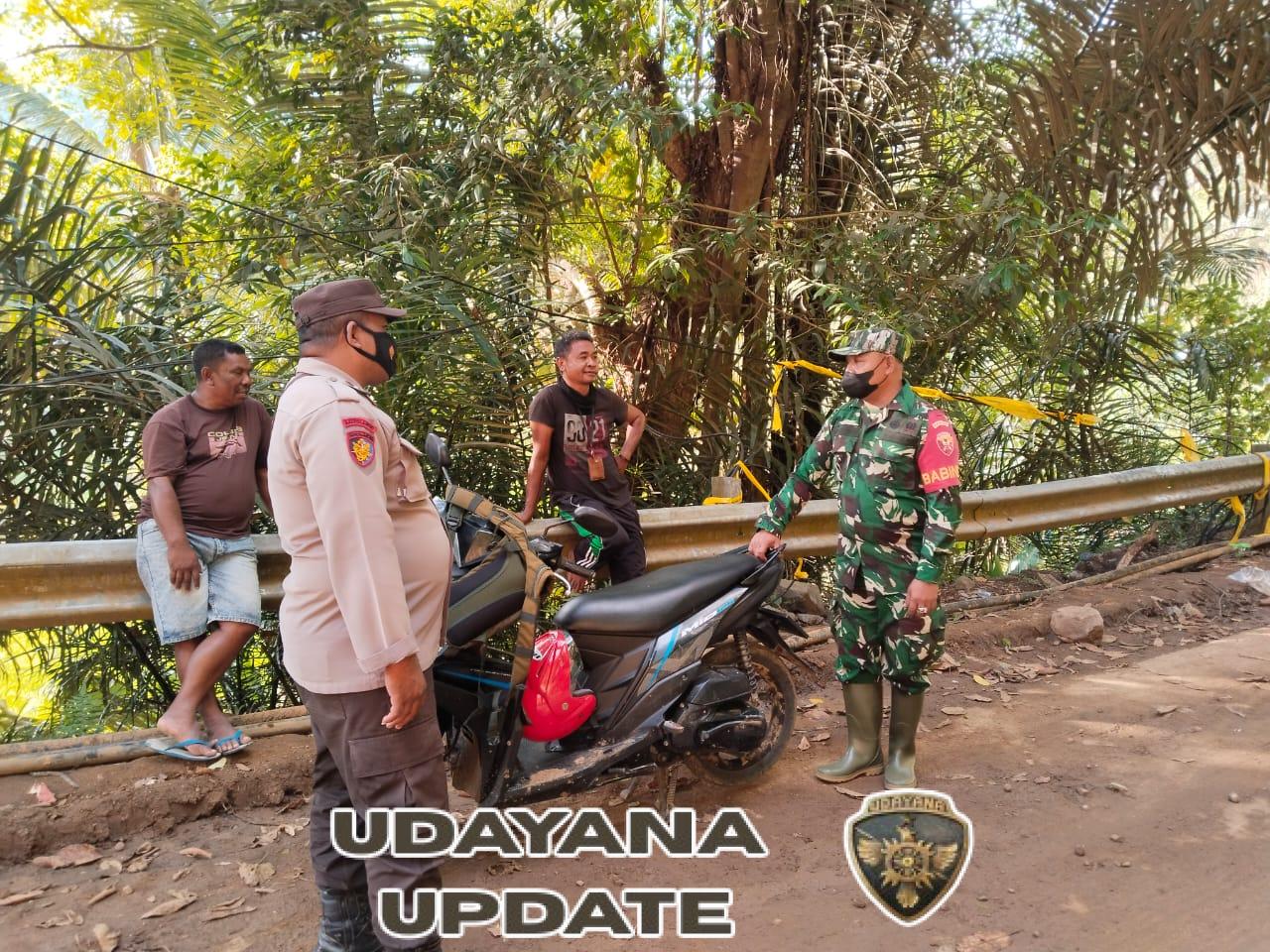 Babinsa Koramil 1602-03/Detusoko Ajak Warga Desa Dile Jaga Kamtibmas Melalui Komsos