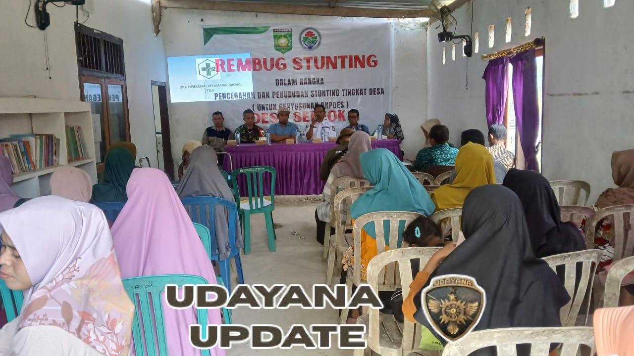 ‎Sinergi Babinsa dan Tenaga Kesehatan, Wujudkan Kampung Berkualitas Bebas Stunting