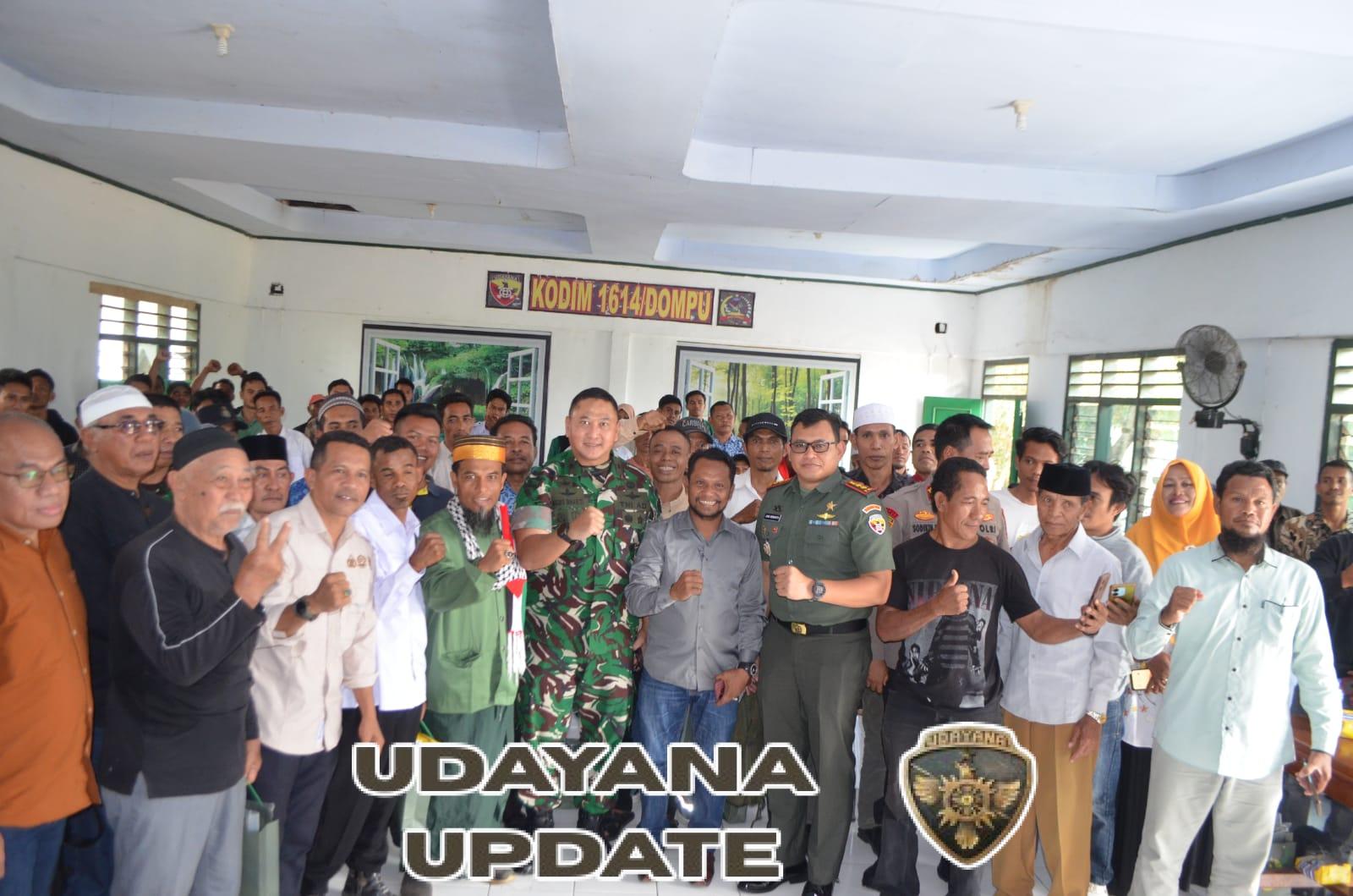 Waas Intel Kasad Pimpin Binkom Pencegahan Konflik Sosial di Dompu