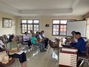 Babinsa Tohpati Hadiri Rembug Stunting, Wujud Kolaborasi TNI Tingkatkan Kesehatan Dan Cegah Stunting