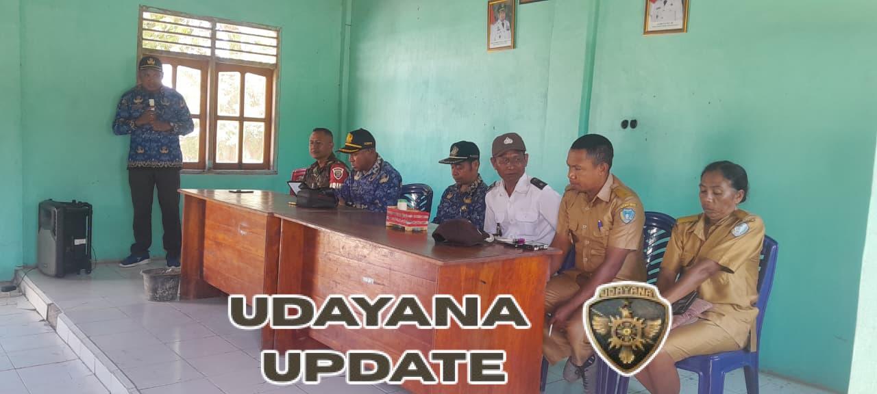 Babinsa Koramil 1618-04/Bisel Aktif Ikut Rapat Evaluasi Pembangunan di TTU