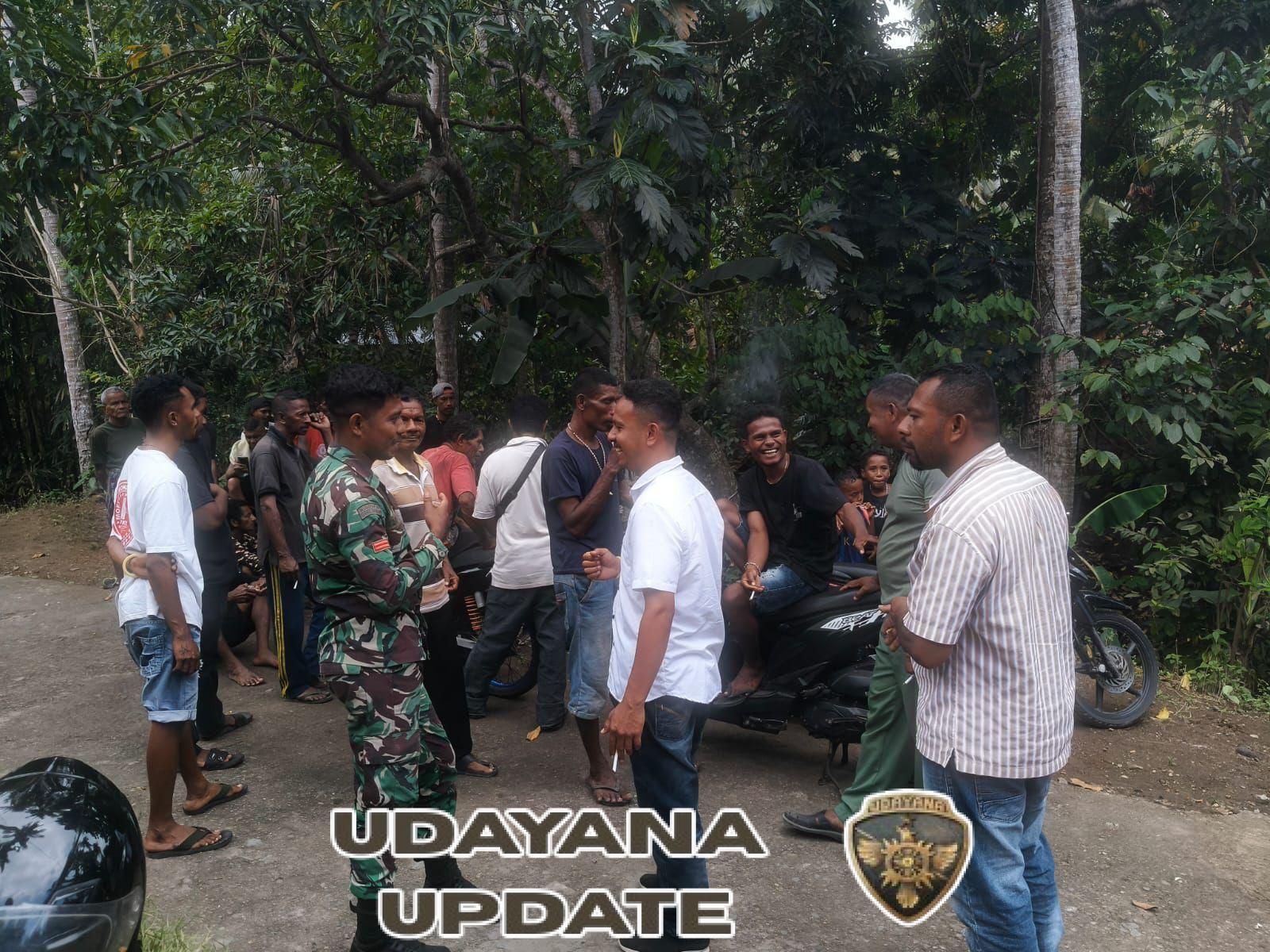 Babinsa Koramil 05/Bola Laksanakan Patroli di Desa Binaan