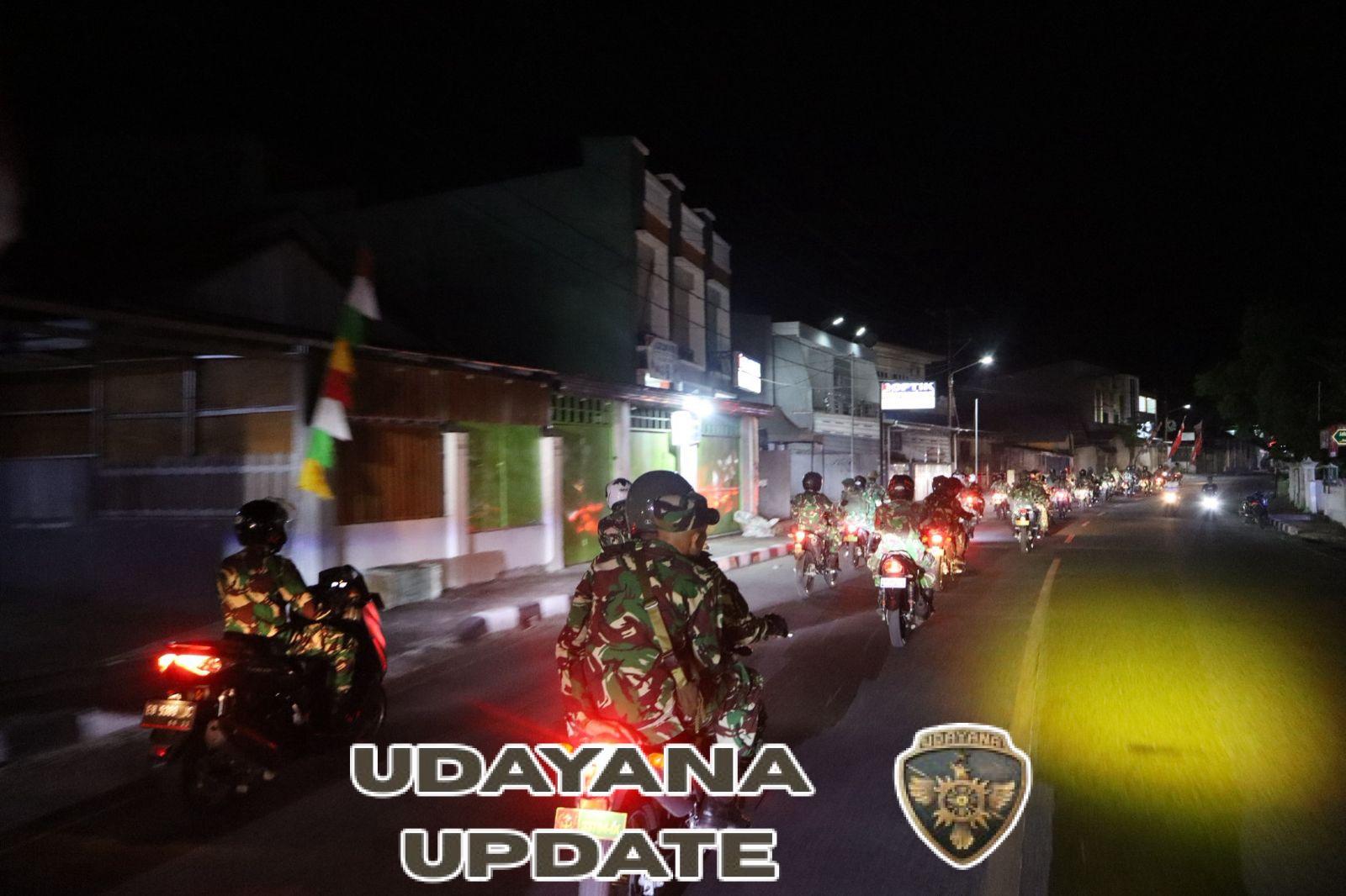 Koramil 1608-02/Bolo Bersama Tokoh Masyarakat Gelar Siskamling Untuk Jaga Keamanan Lingkungan