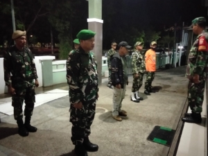 Koramil 1608-01/Rasanae Bersama Pemuda Panca Marga Tingkatkan Keamanan Lingkungan