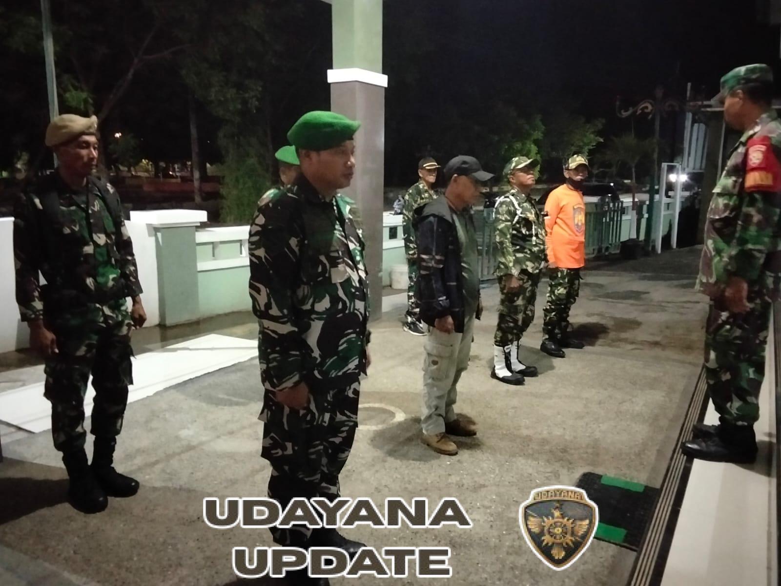 Koramil 1608-01/Rasanae Bersama Pemuda Panca Marga Tingkatkan Keamanan Lingkungan