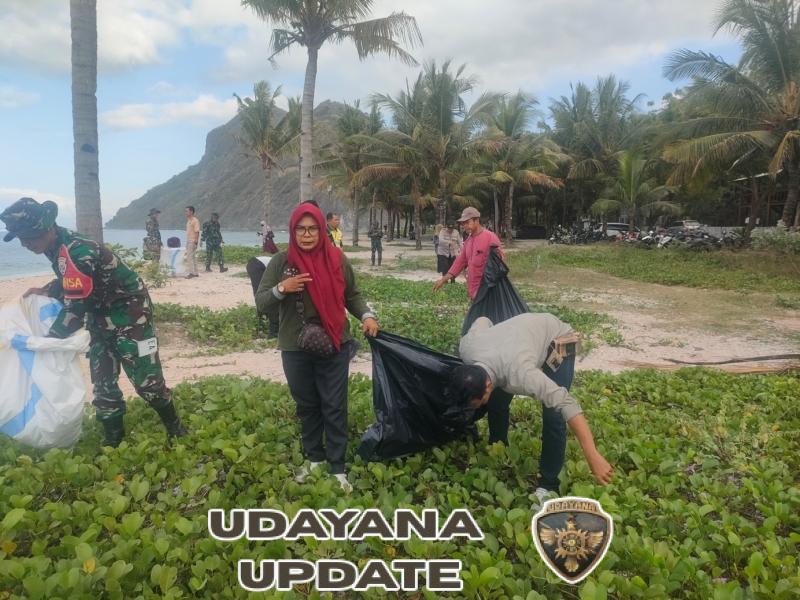 Koramil Sekongkang dan Jereweh Bersama Polri dan Masyarakat Gelar Bhakti Teritorial Prima Peringati HUT TNI ke-80