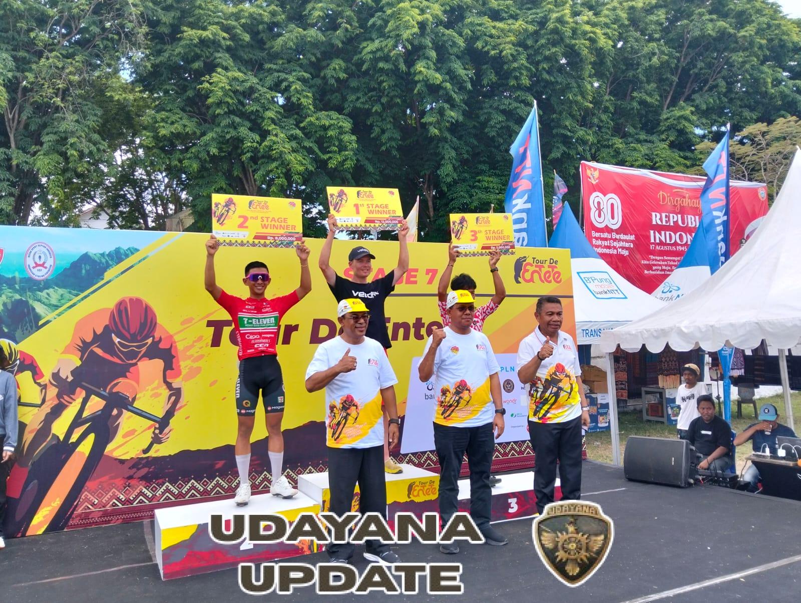 Kodim 1602/Ende Kerahkan Personel Amankan Etape 7 Tour de Entete 2025