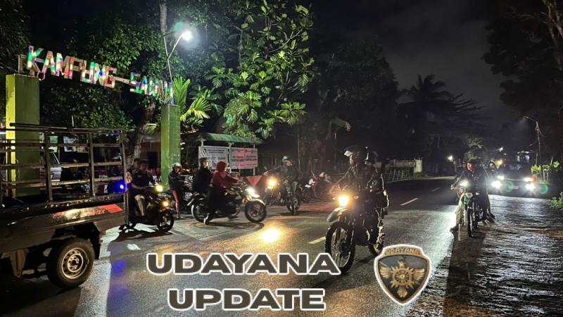 Sinergi TNI dan Warga, Patroli Siskamling Warnai Malam di Kelurahan Kampung Sawah