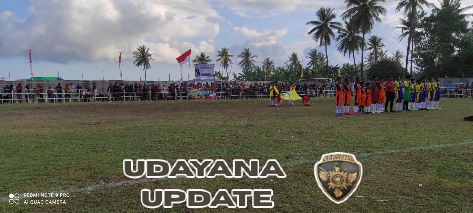 Babinsa Koramil 1602-02/Wolowaru Hadiri dan Amankan Turnamen Mini Soccer U-13 di Kecamatan Ndori