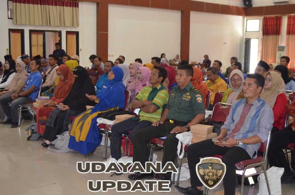 Kodim 1614 Hadir di Sosialisasi Bank Sampah Dompu