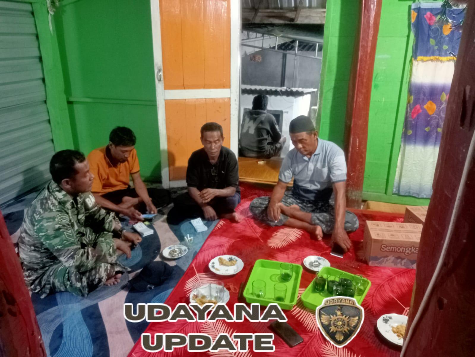 Babinsa Koramil 1628-05/Jereweh Gelar Patroli Malam Jaga Kondusifitas Wilayah