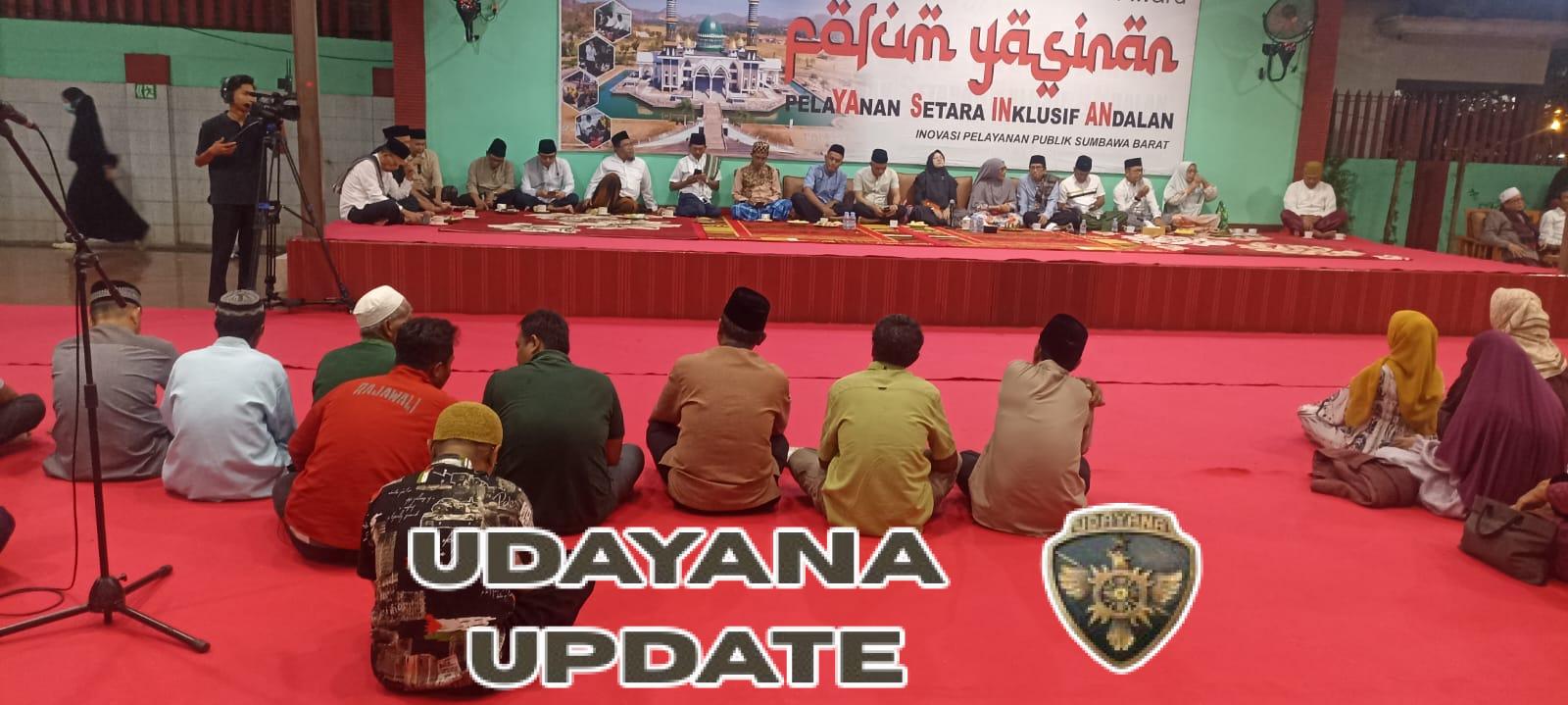 Dandim 1628/KSB Hadiri Forum Yasinan, Tegaskan Sinergi Jaga Kondusifitas Wilayah Sumbawa Barat