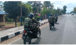 Meningkatkan Kewaspadaan: Patroli Babinsa Bersama SPPI Jelang HUT TNI ke-80
