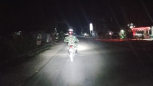 Koramil 1621-05 Panite Gelar Patroli Malam, Jaga Keamanan di Titik Vital