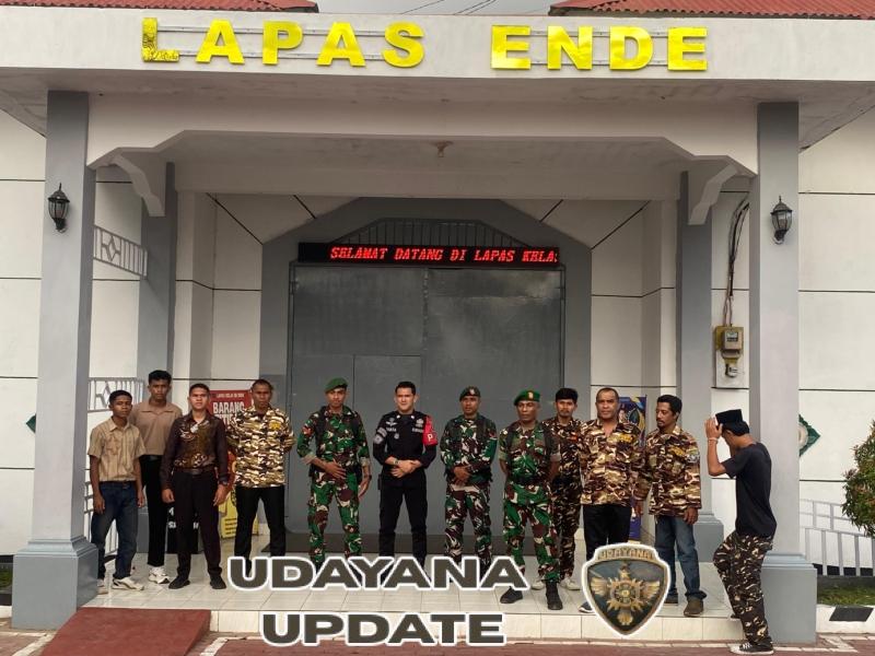 Kodim 1602/Ende Gelar Apel Patroli Gabungan Bersama FKPPI, Banser, dan Pemuda Katolik