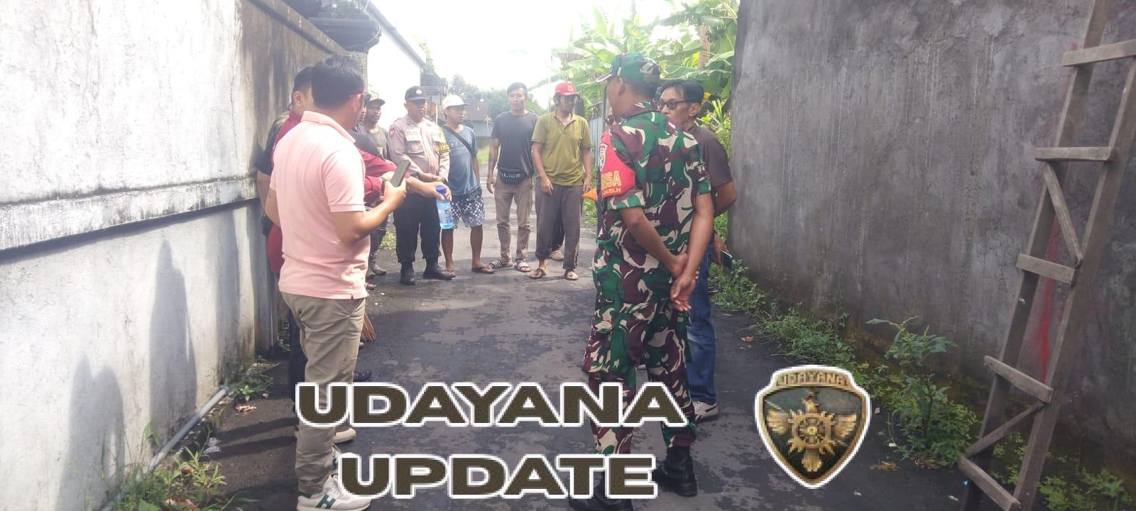 Babinsa Blahbatuh Hadir Jaga Stabilitas Wilayah Saat Proses Eksekusi Lahan