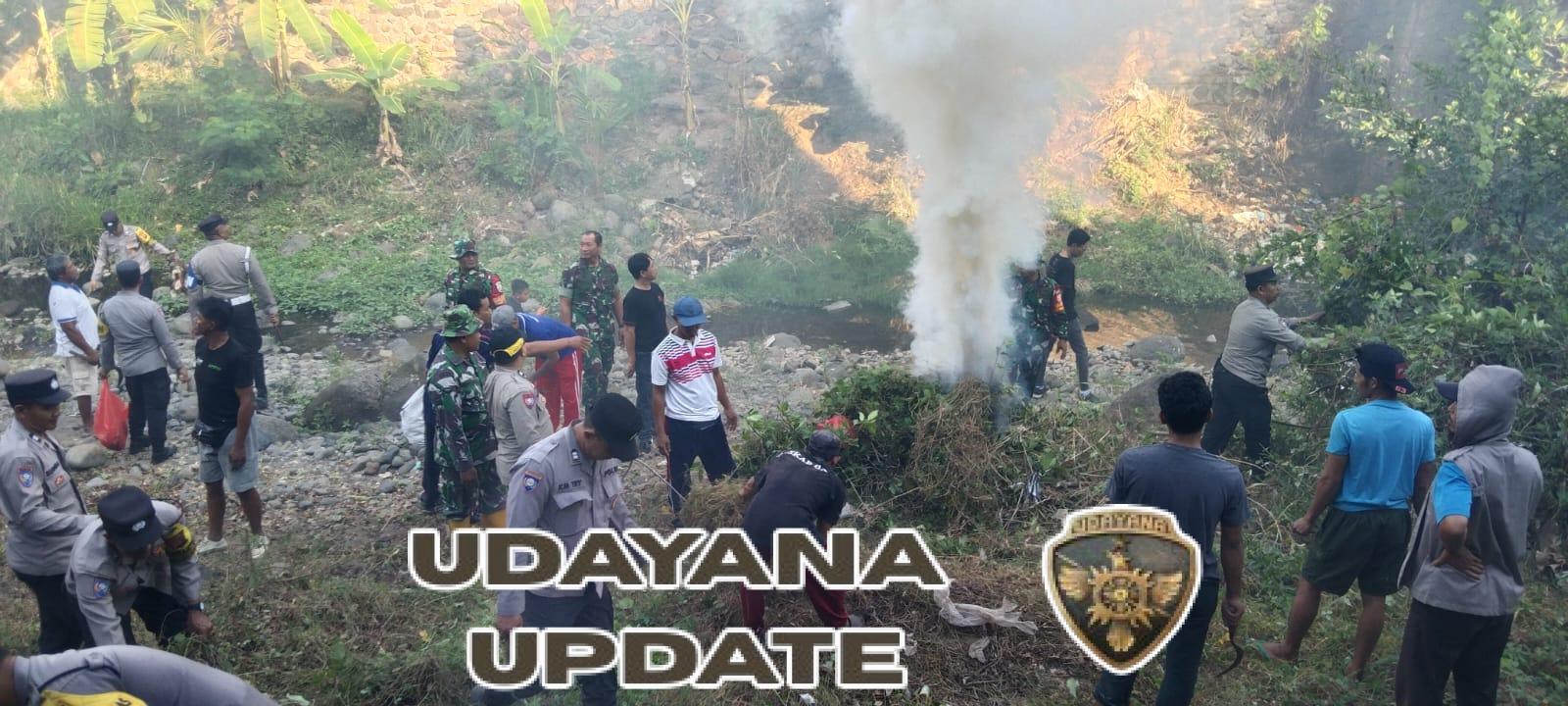 Gotong Royong TNI, Polri, dan Warga Warnai WCD 2025 di Sungai Lingkungan Jarat