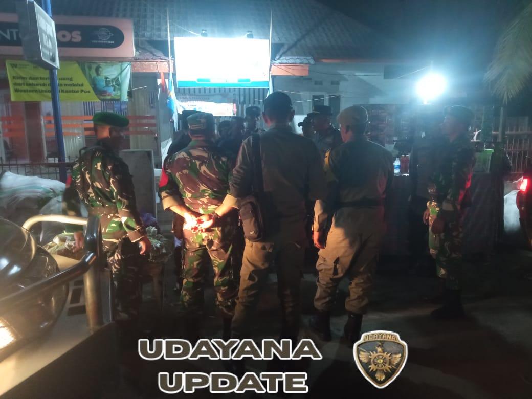 Wujud Kepedulian TNI, Koramil 1608-04/Woha Patroli Siskamling Demi Keamanan Masyarakat