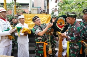 Kodam IX/Udayana Gelar Tradisi Pasupati Pataka, Junjung Tinggi Nilai Luhur dan Budaya Bali