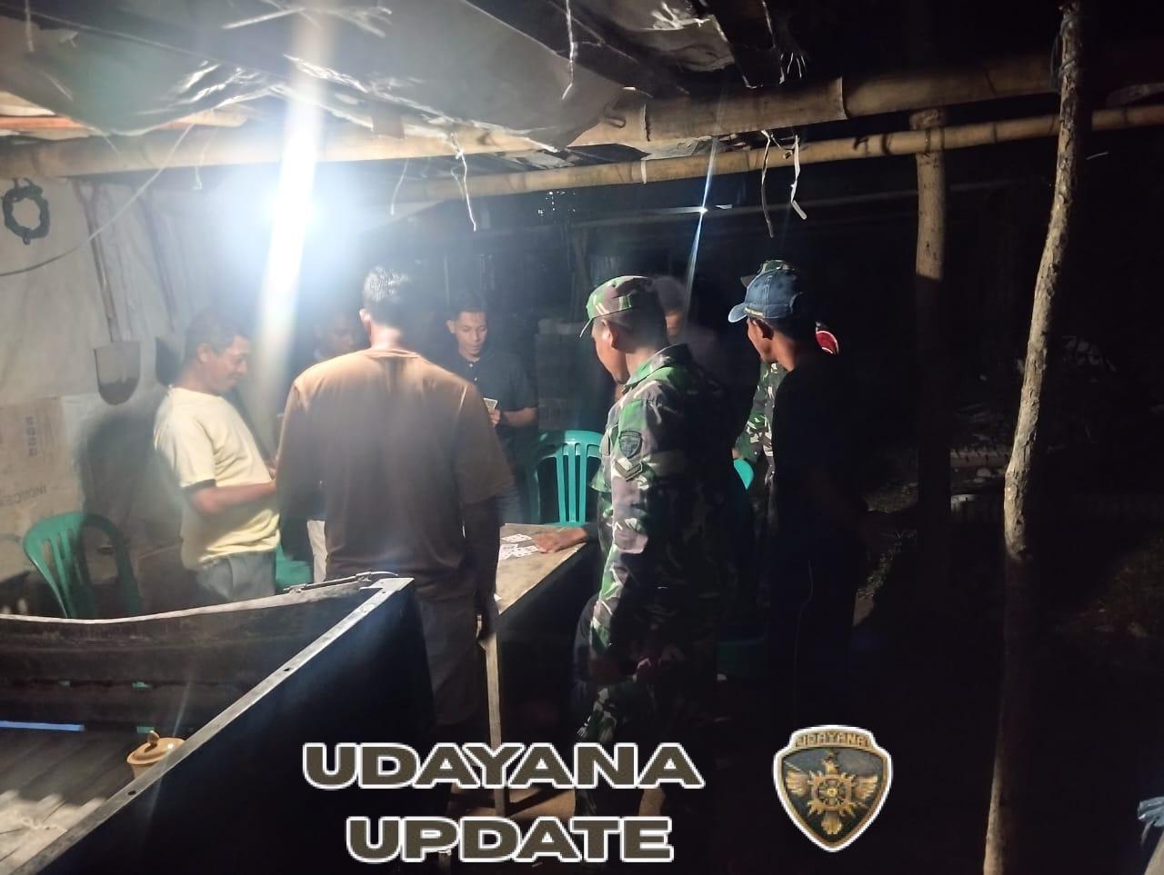 Antisipasi Gangguan Keamanan, Kodim 1612/Manggarai Gelar Patroli Bersama Ormas