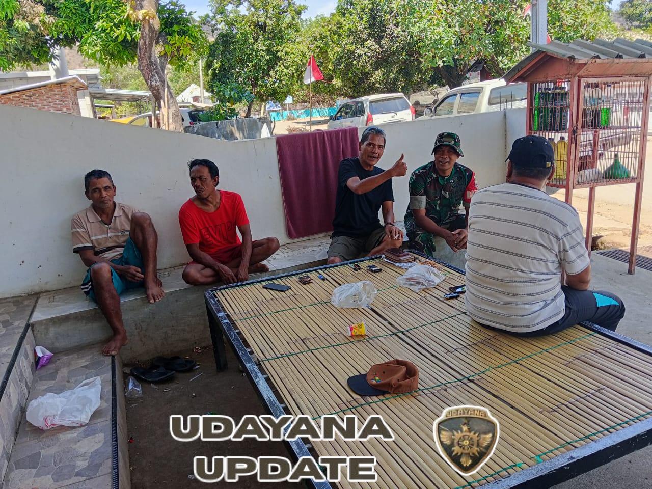 Babinsa Dasan Anyar Gelar Komsos, Warga Merasa Lebih Nyaman dan Aman