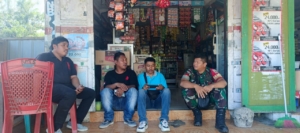 Babinsa Onekore Dengarkan Aspirasi Warga Lewat Komsos dan Monitoring Wilayah