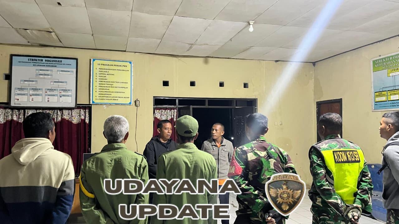 Patroli Gabungan Kodim 1613 dan Linmas Sasar Wilayah Pelosok Sobawawi