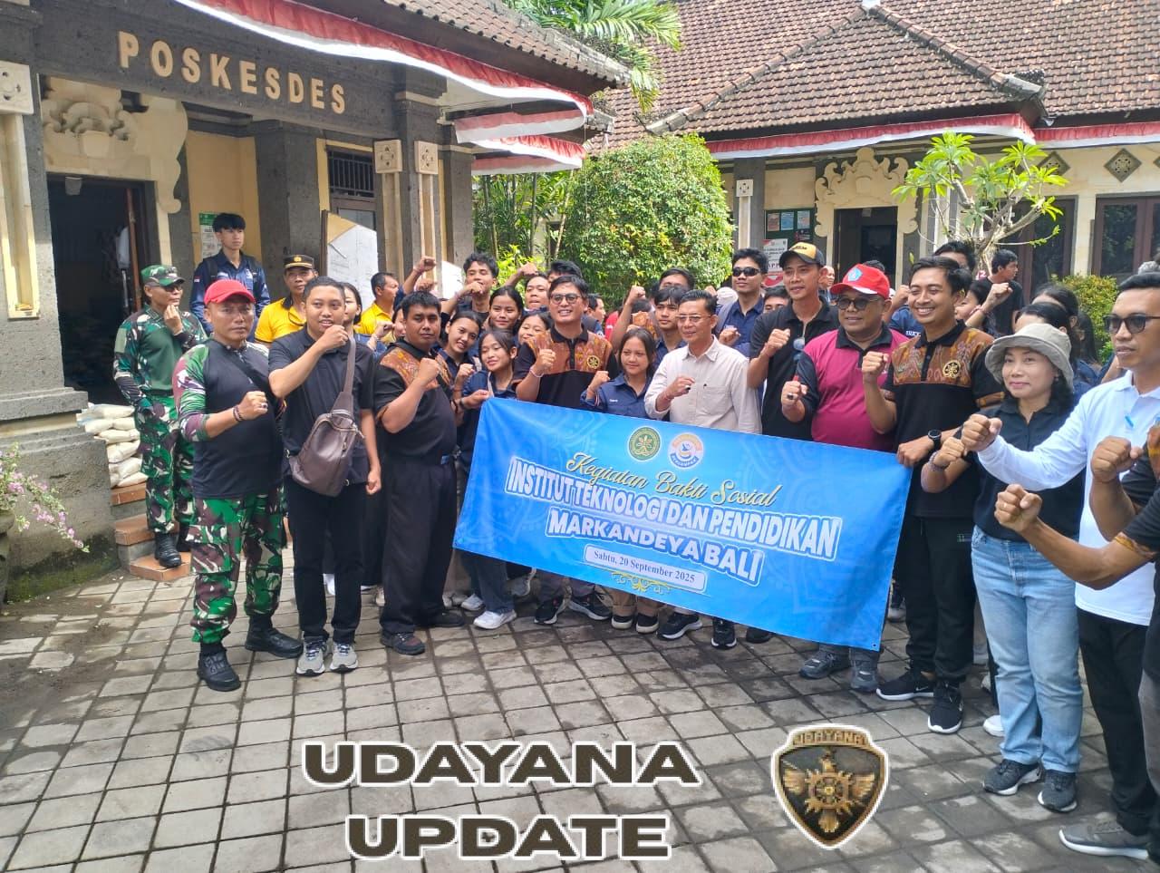 Dandim Klungkung Dampingi Penyaluran Bantuan Sembako Dan Kasur Lipat Kepada Warga Terdampak Banjir