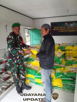 Kodim 1602/Ende Salurkan 94 Ton Beras untuk Stabilisasi Harga Pangan
