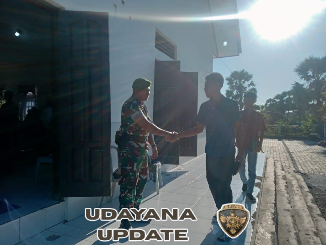 Babinsa Koramil 1627-03/Batutua Laksanakan Pengamanan Ibadah Minggu di Gereja Talitakumi Nggauk