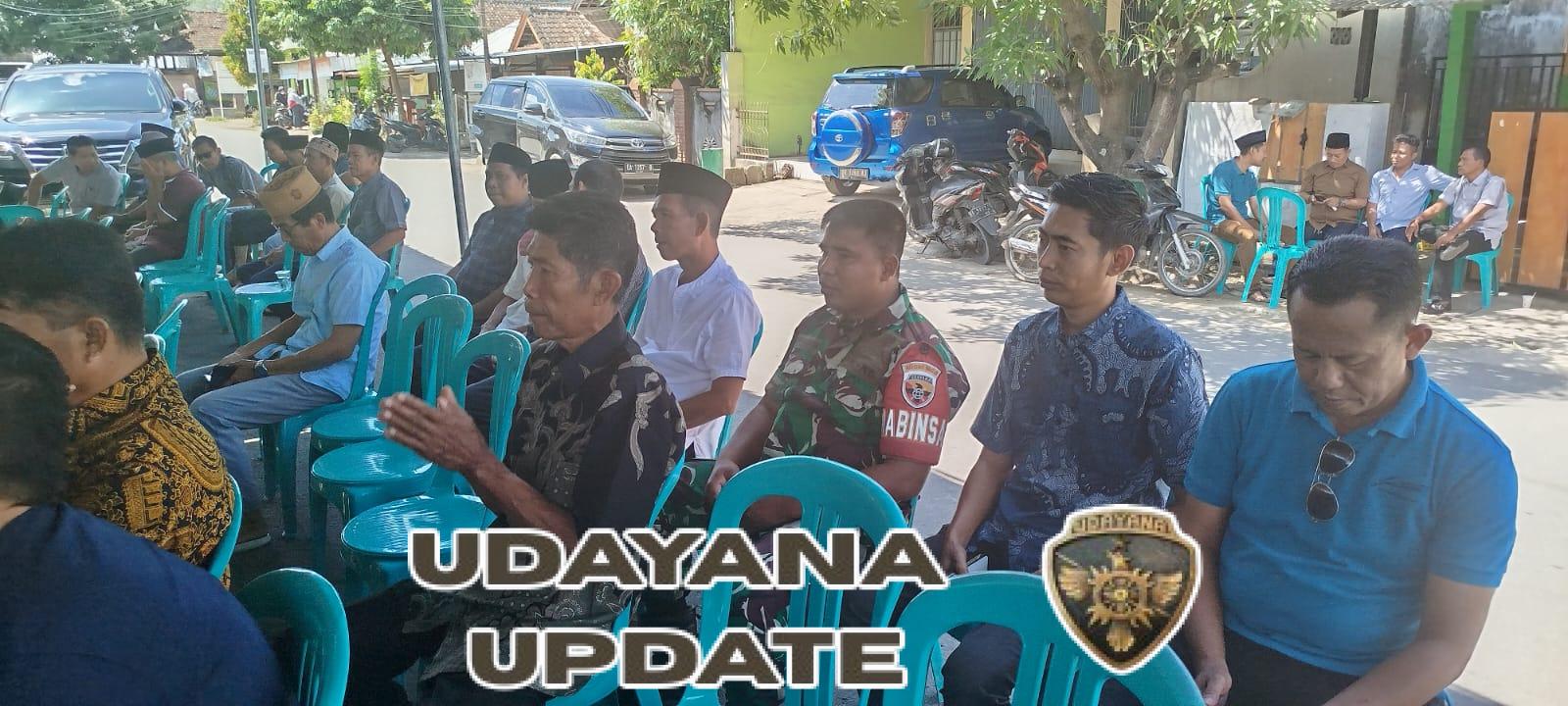 Babinsa Kelurahan Menala Hadiri Acara Tasyukuran Warga
