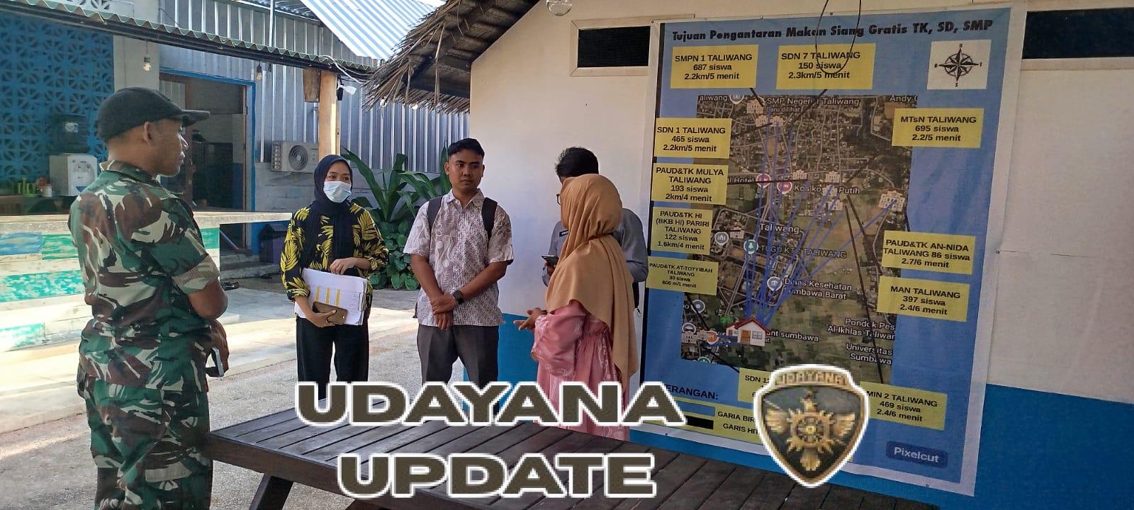 Babinsa Kuang Dampingi Dikes KSB Lakukan Inspeksi Proses Produksi MBG di CV JK Catering and Food