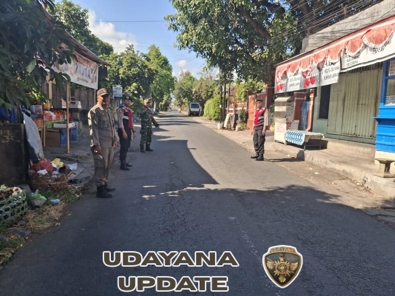 Wujud sinergitas antara TNI, Polri, dan Satpol PP dalam menjaga keamanan serta memberikan rasa nyaman kepada masyarakat