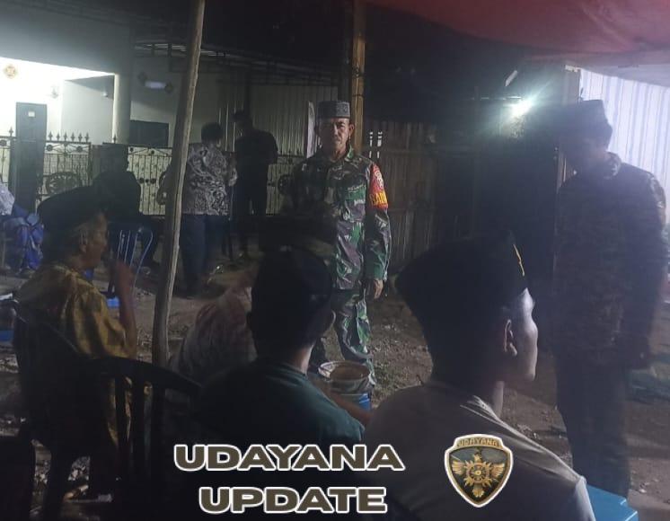 Ronda Malam Babinsa di Kecamatan Monta Cegah Kriminalitas dan Pengaruh Negatif