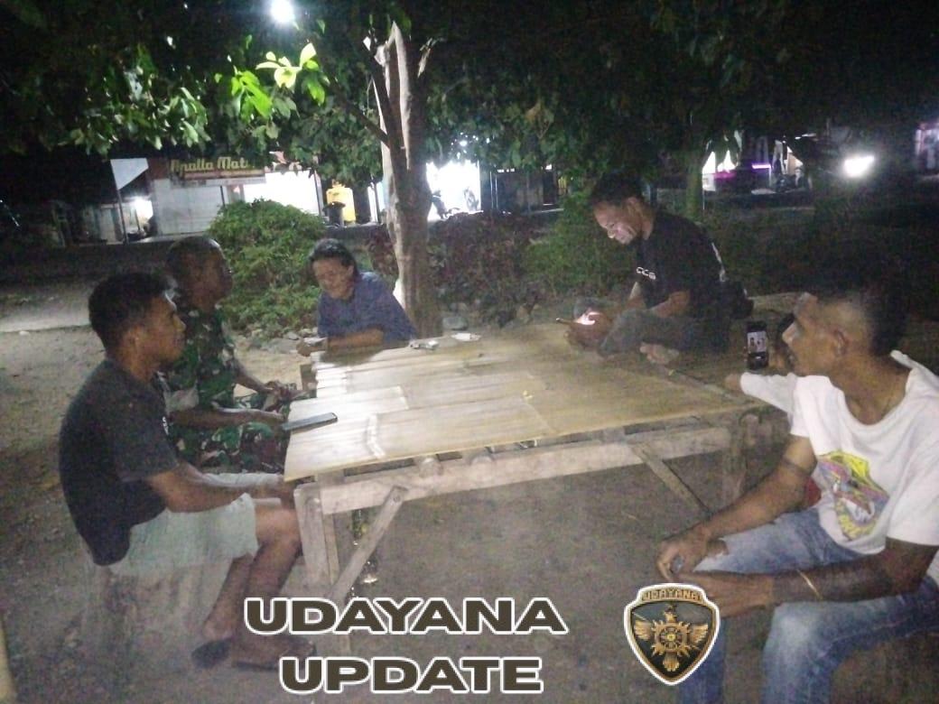 Babinsa Koramil 1625-05/Aesesa Gelar Patroli Malam Jaga Kondusifitas Wilayah