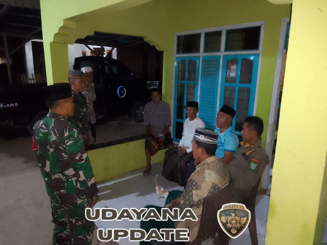 Sinergi TNI, Aparat Desa, dan Tokoh Masyarakat Jaga Keamanan Donggo